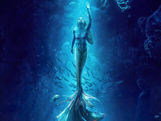 4K The Little Mermaid 2023 wallpaper