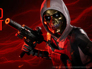4k The Masquerade Bloodhunt Gaming Poster wallpaper