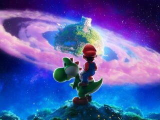 4k The Super Mario Galaxy Movie wallpaper