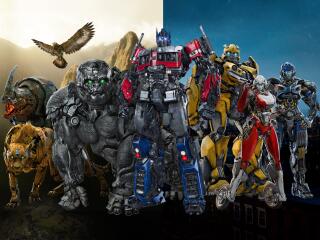 4K Transformers Movie Poster wallpaper