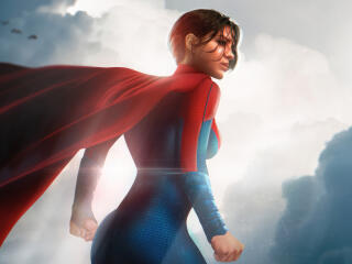 5K Supergirl Sasha Calle The Flash Movie wallpaper