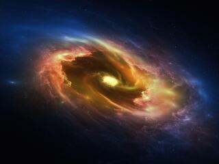 A 4K Galaxy Digital Universe wallpaper