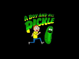 A Boy And His Pickle wallpaper