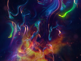 Abstract Changing Colors wallpaper