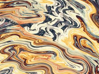 Abstract Illustration Waves wallpaper