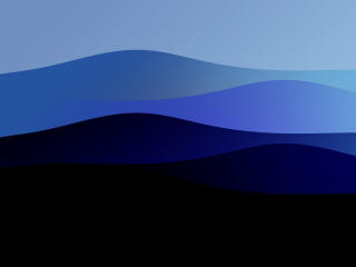 Abstract Wave HD Blue wallpaper