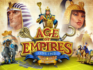 age of empires online, robot entertainment, historical strategy Wallpaper