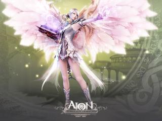 aion the tower of eternity, girl, bow wallpaper