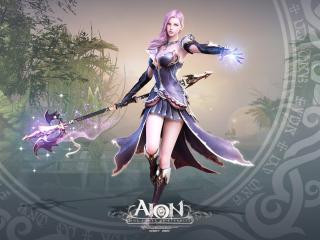 aion the tower of eternity, girl, dress wallpaper