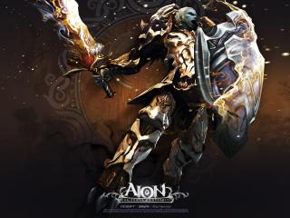 aion the tower of eternity, man, axe wallpaper