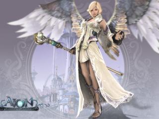 aion the tower of eternity, man, hammer wallpaper