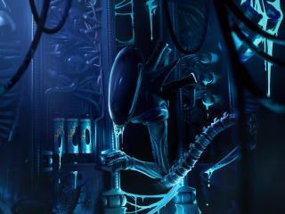 Alien Xenomorph Fortnite wallpaper