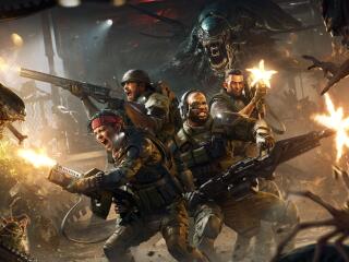 Aliens Fireteam Elite 2 wallpaper