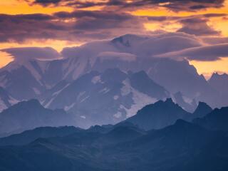 Alps Mountain 4k Digital wallpaper