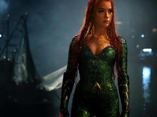 Amber Heard as Mera in Aquaman wallpaper