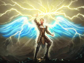 Angel Warrior HD Tales of Elendar wallpaper
