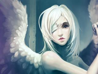 angel, wings, arm wallpaper