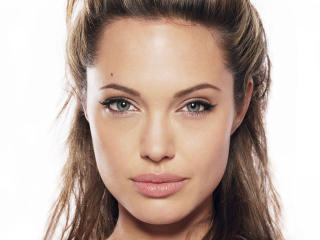 Angelina Jolie Close Up Hd Pic wallpaper