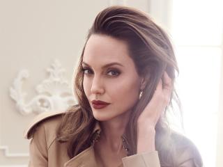 Angelina Jolie Face 2020 wallpaper