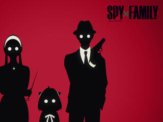 Anime Spy x Family Minimal wallpaper