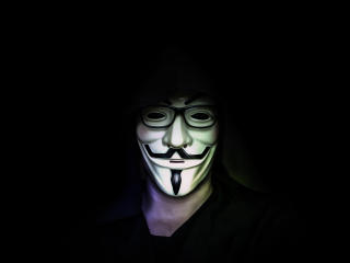 Anonymous Mask Student wallpaper