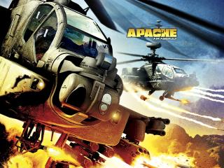 apache air assault, gaijin entertainment, flight simulator Wallpaper