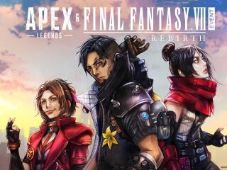 Apex Legends & Final Fantasy 7 Rebirth wallpaper
