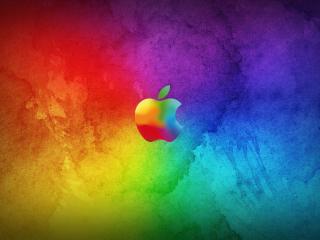 apple, colorful, background wallpaper