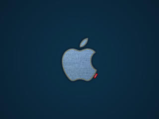 apple, mac, jeans Wallpaper