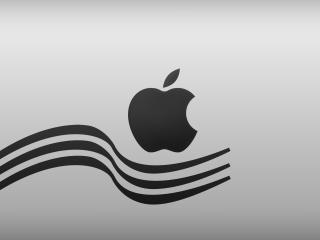 apple, mac, line wallpaper
