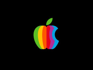 Apple Store Pride Logo wallpaper