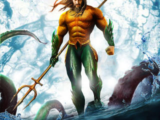 Aquaman Jason Momoa Artwork wallpaper