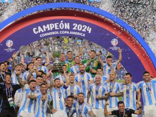 Argentina National Team Copa América Champions 2024 wallpaper