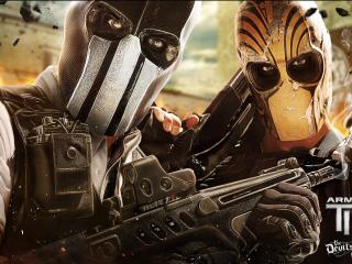 army of two, the devils cartel, mask Wallpaper