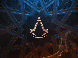Assassin's Creed Mirage 4k Logo wallpaper