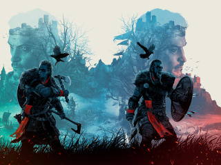 Assassin’s Creed Valhalla Fan Poster 4K wallpaper