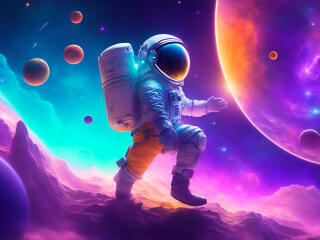 Astronaut Fantasy Dream 4k Wallpaper