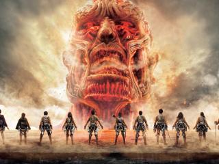 Attack On Titan Japanese TV Series Poster wallpaper