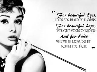 Audrey Hepburn In Black Dress Pics wallpaper