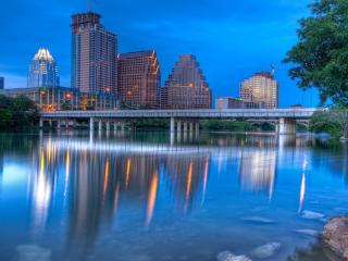 austin, texas, bridge wallpaper