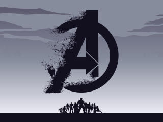 Avengers Endgame 4K Background wallpaper