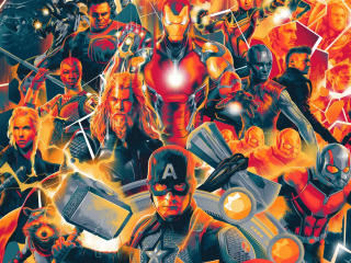 Avengers Endgame HD Poster Wallpaper