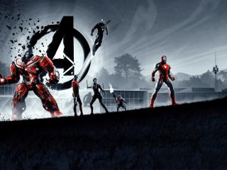 Avengers Endgame New 4k 8k Poster wallpaper