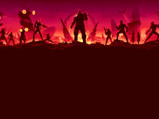 Avengers Endgame New Artwork Wallpaper