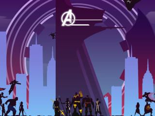 Avengers Infinity War Illustration wallpaper