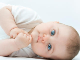 Baby Cute Blue Eyes wallpaper