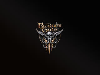 Baldurs Gate 3 Logo 4K wallpaper