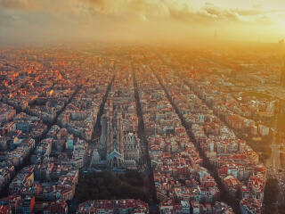Barcelona 4K Spain wallpaper