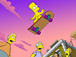 Bart 4K Simpson wallpaper
