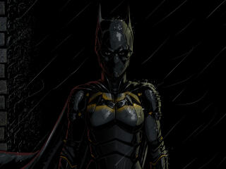 Batgirl 4k Digital Paint Art wallpaper